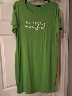 SHEIN Green "Perfectly Imperfect" Midi Dress